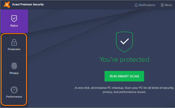 why cant items be scanned on avast for mac